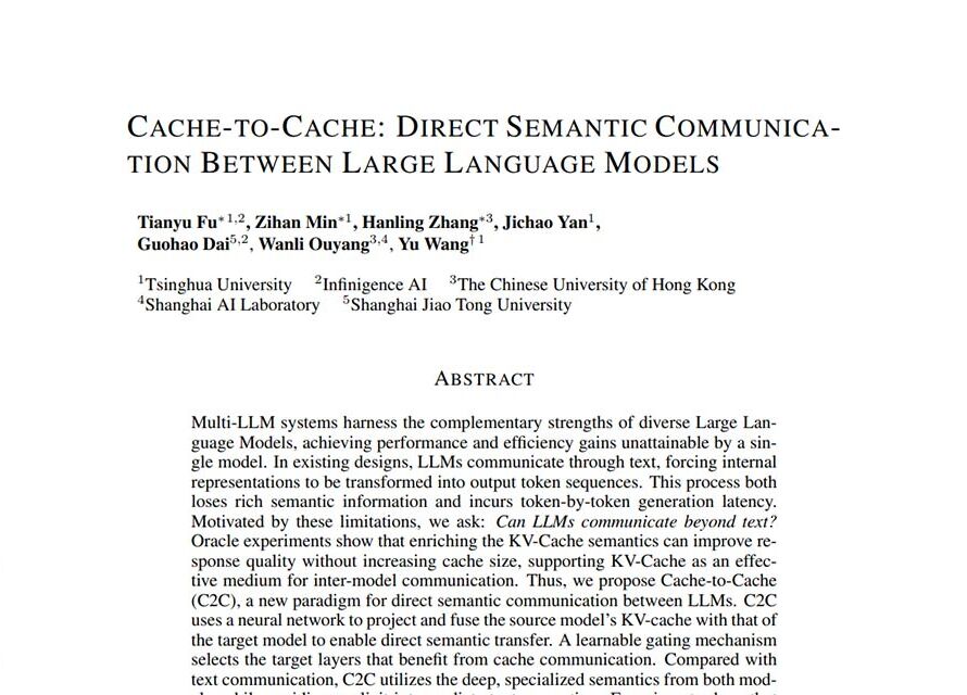 مولتی llm و کش به کش