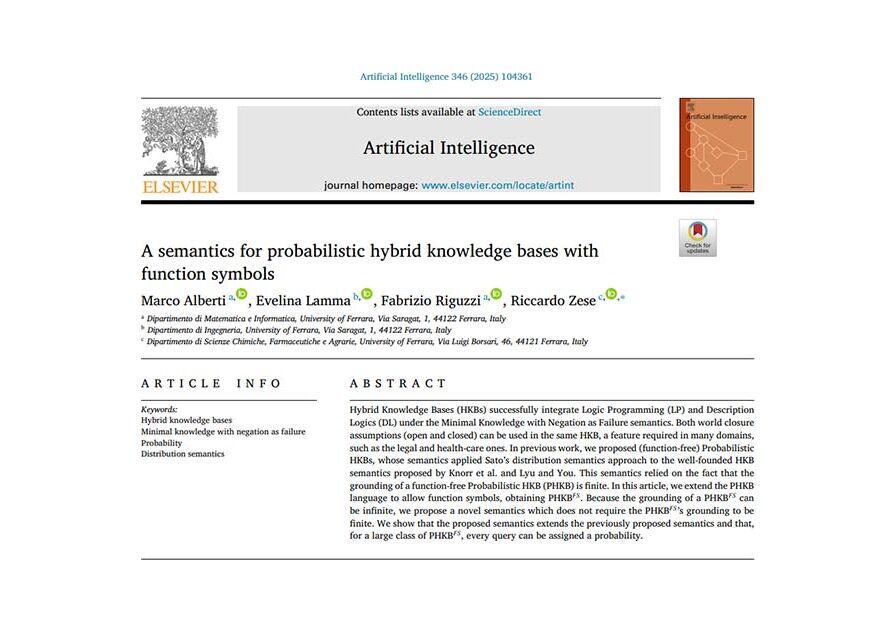 معناشناسی برای پایگاه‌های دانش ترکیبی احتمالی با نمادهای تابع